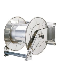 ENROLLADOR RETRACTIL 60 MTS 400 BAR 1/2" ACERO INOX AISI 304